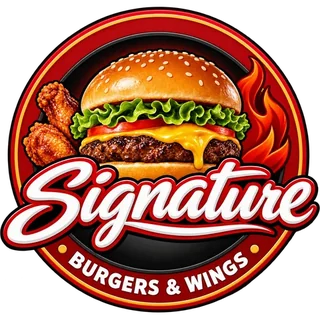 Signature Burgers & Wings logo